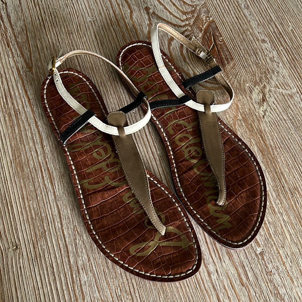 Sam Edelman Gigi Leather Thong Sandals